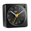BRAUN Quarz-Wecker schwarz matt