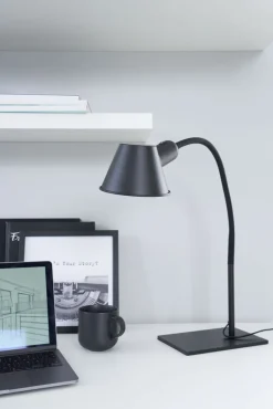 BRILONER LED Schreibtischlampe BRELLO schwarz