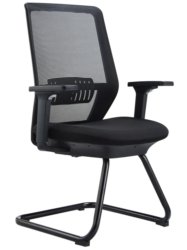 Bürostuhl 60 x 99 x 64 cm grau/ schwarz