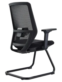 Bürostuhl 60 x 99 x 64 cm grau/ schwarz