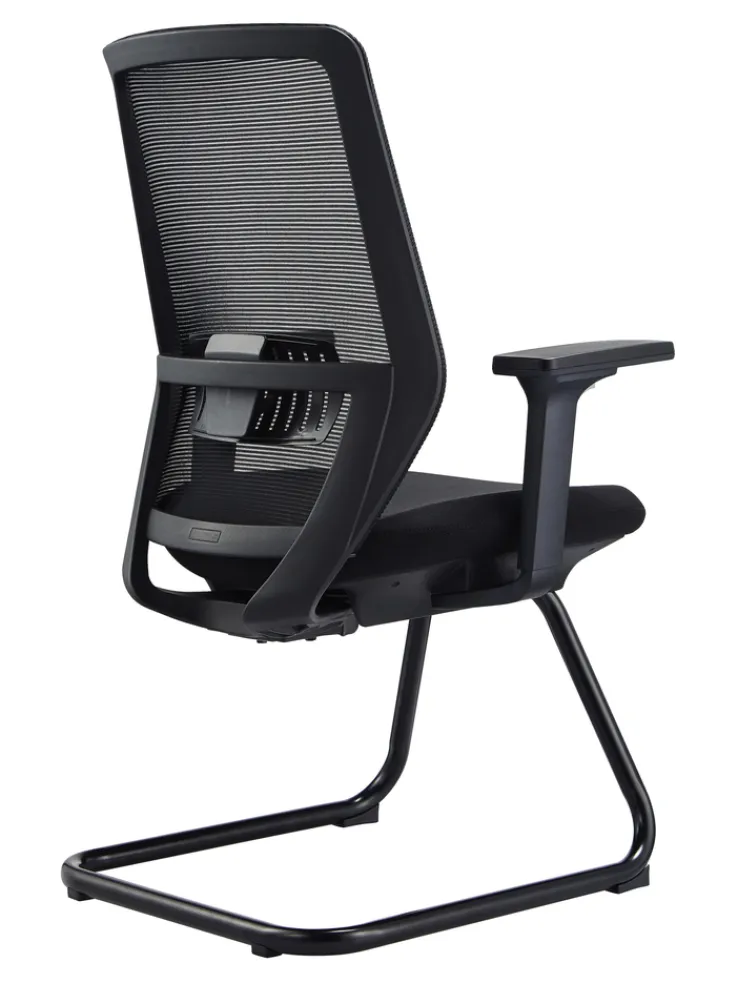 Bürostuhl 60 x 99 x 64 cm grau/ schwarz