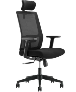 Bürostuhl 65 x 125 x 59 cm schwarz