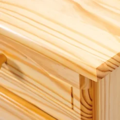 Buffet THEO 88x198x43 cm Massivholz Kiefer Natur