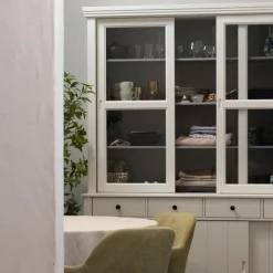 Buffetschrank LAGOS 166 x 214 cm weiß