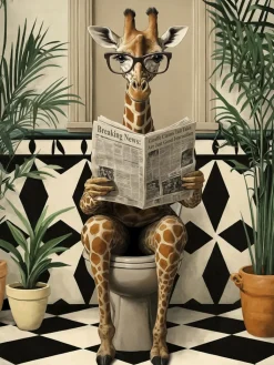 Canvas-Art Wandbild 80 x 60 x 2 cm Mehrfarbig