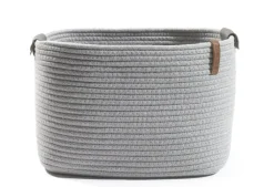 casaNOVA Aufbewahrungskorb 26 cm hellgrau