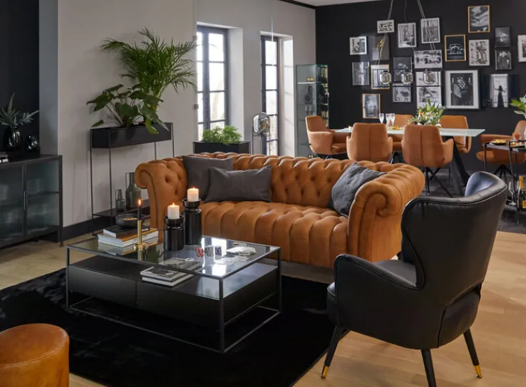 casaNOVA Kerzenständer 26 cm schwarz