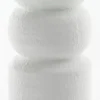 casaNOVA Kerzenständer groß 38,5 cm weiß