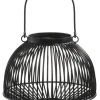casaNOVA Laterne 18,75 cm schwarz