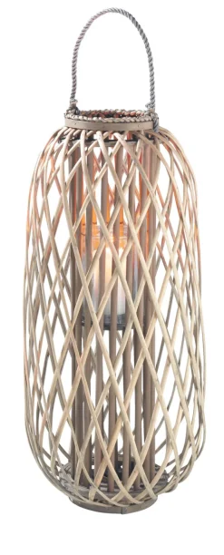 casaNOVA Laterne INDIA 75 cm Weide