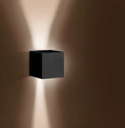 casaNOVA LED Außenwandleuchte CUBI Alu anthrazit