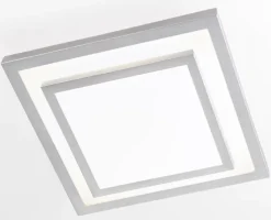 casaNOVA LED Deckenlampe CLIPPER III silberfarbig