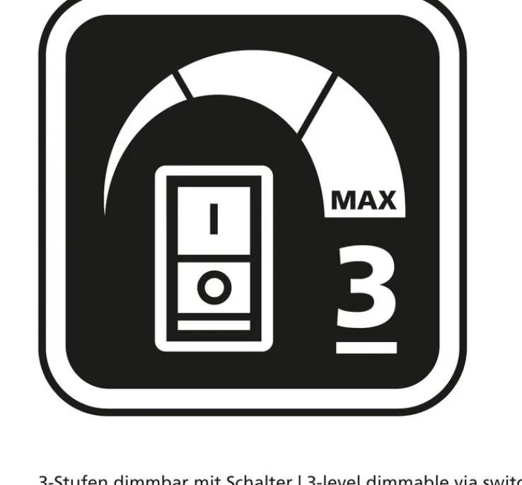 casaNOVA LED Deckenlampe FLOW 40 cm schwarz /weiß