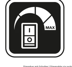 casaNOVA LED Deckenlampe QUAD 45 x 45 cm weiß