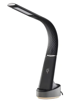 casaNOVA LED Schreibtischlampe JAZZ Qi schwarz