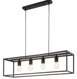 casaNOVA Retrofit Hängelampe HAMPER 4-flg