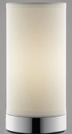 casaNOVA Retrofit Tischlampe RONNY 21 cm weiß