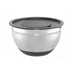 casaNOVA Rührschüssel 800 ml schwarz/ silberfarbig