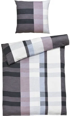 casaNOVA Satin-Bettwäsche SOFIA 135 x 200 cm mehrfarbig