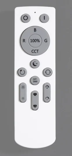 casaNOVA Smart Home CCT LED Deckenlampe COLORES 30 x 30 cm weiß