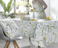 casaNOVA Tischdecke KLARA 130 x 170 cm grün