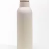 casaNOVA Trinkflasche 23 cm Edelstahl taupe