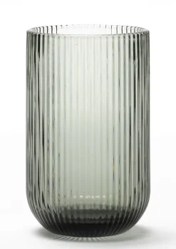 casaNOVA Trinkglas RIFFLE 465 ml grau