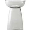 casaNOVA Vase 17 cm grau