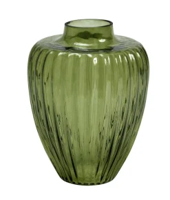 casaNOVA Vase FOREST 25 cm grün
