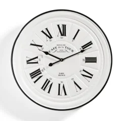 casaNOVA Wanduhr MITTERNACHT 50 cm