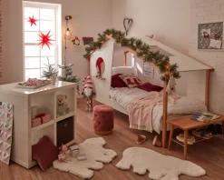 casaNOVA Weihnachten Kaffeetasse TANNENDUFT & LICHTERGLANZ weiß