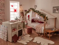 casaNOVA Weihnachten Kaffeetasse TANNENDUFT & LICHTERGLANZ weiß