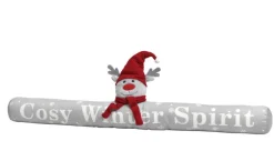 casaNOVA Zugluftstopper BELLE 30 x 100 cm grau/mehrfarbig