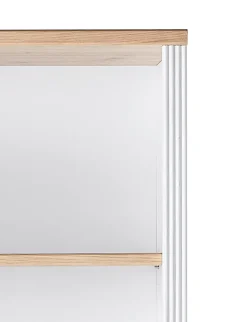 CASAVANTI Aktenschrank JASMIN 86 x 204 cm Pinie hell/ Artisan Eiche