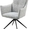 CASAVANTI Armlehnstuhl MARLENE grau/schwarz