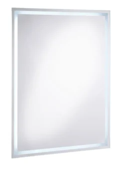 CASAVANTI Badspiegel mit 144 LED-Lampen 60 x 80 cm Spiegelglas