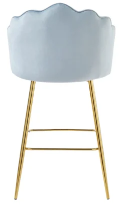 CASAVANTI Barhocker 2er Set hellgrau