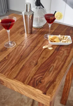 CASAVANTI Bartisch 80 x 80 cm braun