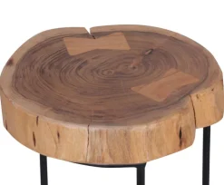 CASAVANTI Beistelltisch 28 x 55 cm Akazie