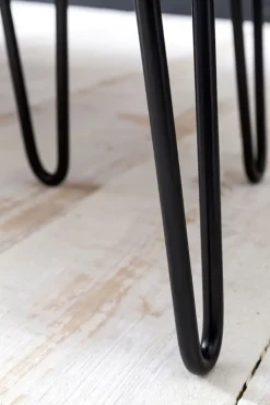 CASAVANTI Beistelltisch 2er-Set schwarz/braun