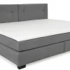 CASAVANTI Boxspringbett FAMILY 240 x 200 cm dunkelgrau