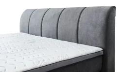 CASAVANTI Boxspringbett MALIN 180 x 200 cm grau