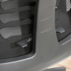 CASAVANTI Bürostuhl 65x123x65 cm Stoff schwarz