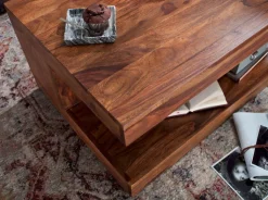 CASAVANTI Couchtisch 60 x 90 cm Sheesham massiv