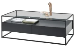 CASAVANTI Couchtisch EVORA schwarz