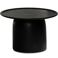 CASAVANTI Couchtisch 60x40 cm Massivholz Mango schwarz