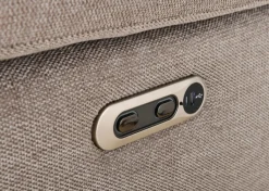 CASAVANTI Ecksofa NINA L 164 x 272 cm stonegrau