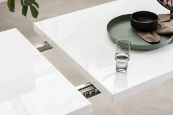 CASAVANTI Esstisch 120-240 x 80 cm weiß