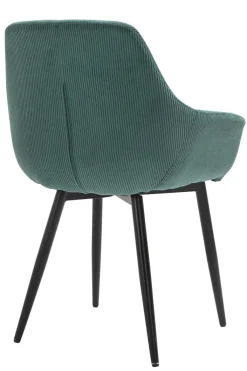 CASAVANTI Esszimmerstuhl 2er Set grün/schwarz