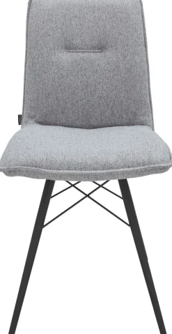 CASAVANTI Esszimmerstuhl MIA hellgrau/schwarz
